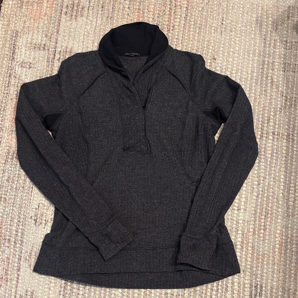 Lululemon fitted quarter zip jacket. Size 12